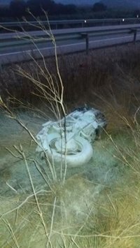 Muere un motorista en un accidente de tráfico en la N-122 en Bulbuente (Zaragoza)