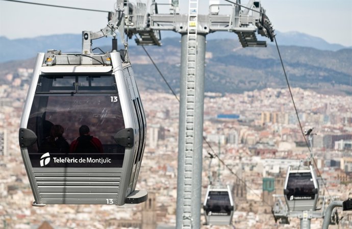 Telefèric de  Montjuïc, a Barcelona