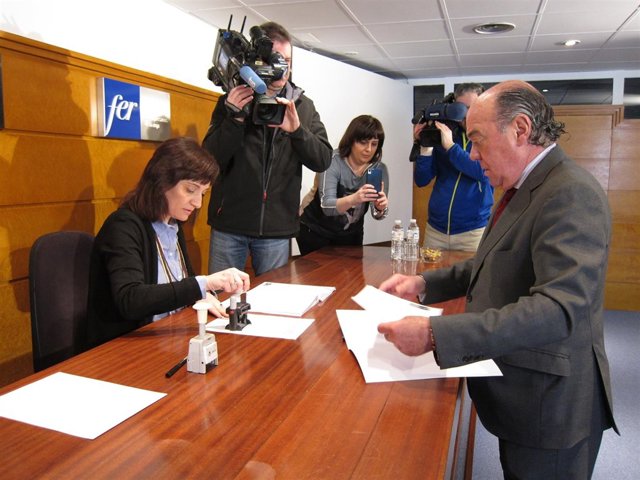 García-Calzada presenta los avales para ser reelegido presidente de la FER