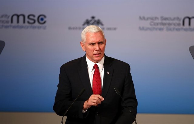 Vicepresidente de EEUU Mike Pence en Munich