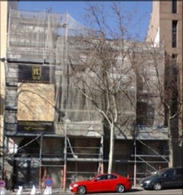 Casa de Ramón y Cajal en obras. 