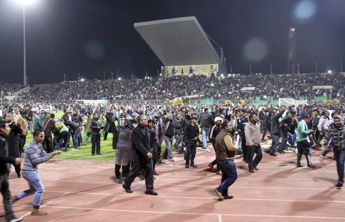 Matanza En El Estadio De Port Said. Egipto