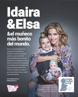 Juegaterapia nuevos 'Baby Pelones' pañuelos diseñados Elsa Pataky y Ricky Martin