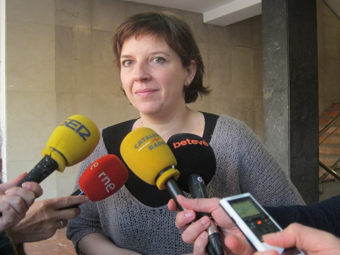 La tinent d'alcalde de Barcelona Laia Ortiz                    