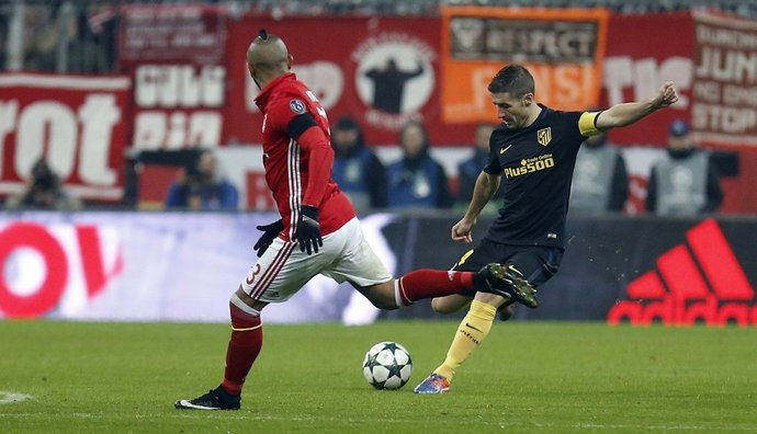 Gabi en el Bayern de Munich - Atlético de Madrid