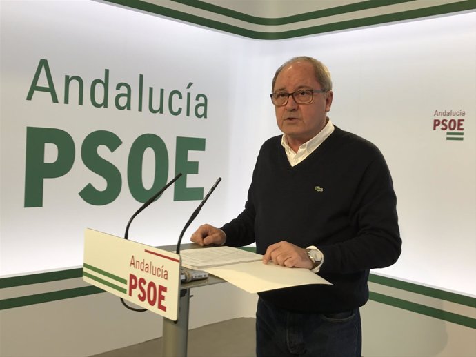 Rueda de prensa del 'número dos' del PSOE-A, Juan Cornejo
