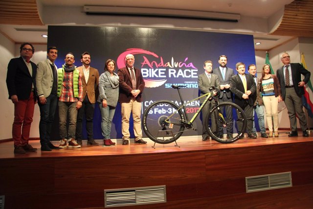 Presentación de la Andalucía Bike Race 2017.