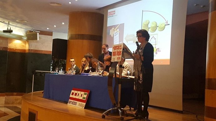 LOLA VILLALBA CCOO TURISMO SERVICIOS CONGRESO 