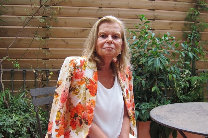 L'escriptora Carme Riera