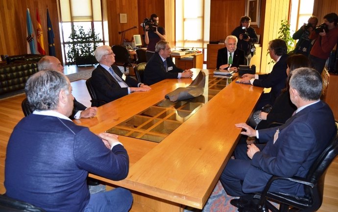 Anfaco-Cecopesca visita el Parlamento de Galicia