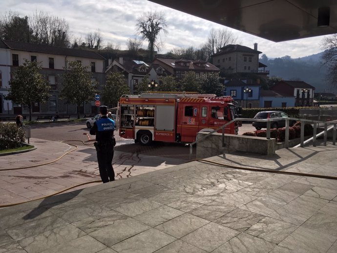 ‌Incendio En El Balneario De Las Caldas