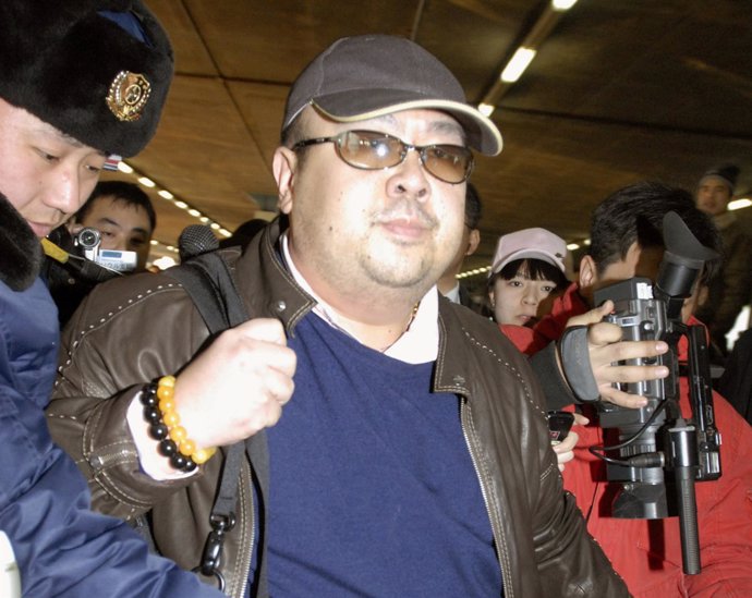 Kim Jong Nam llega al aeropuerto de Pekín en 2007