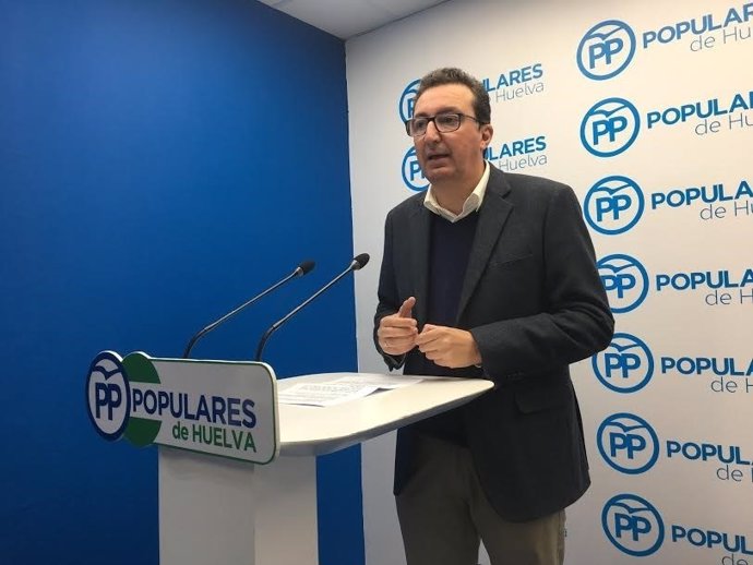 El presidente del PP de Huelva, Manuel Andrés González.