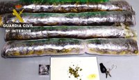 Ingresan en prisión dos vecinos de Sevilla a los que se decomisó cinco kilos de marihuana y hachís en Zamora
