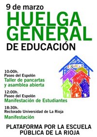 FAPA reclama "hablar en serio de Educación" ante la huelga del 9 de marzo