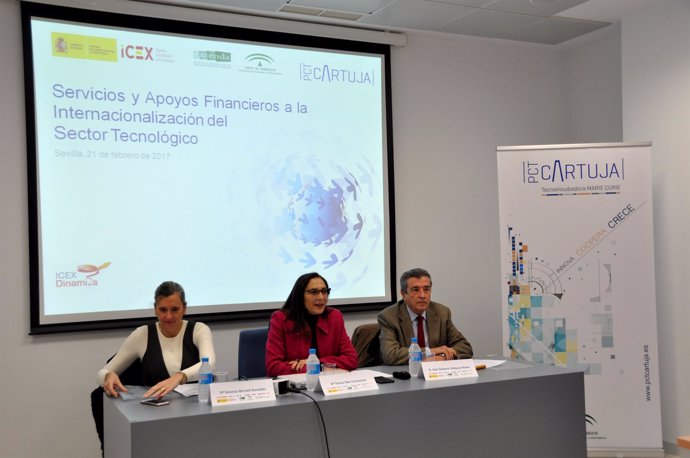 Portavoces del ICEX, Extenda y PCT Cartuja en jornadas del sector tecnológico