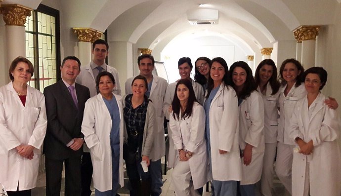 En la imagen, el equipo de la URHA del Complejo Hospitalario Ruber Juan Bravo