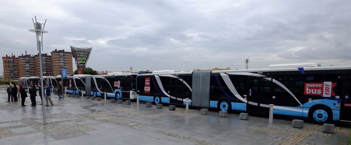 Nuevos autobuses de la EMT 