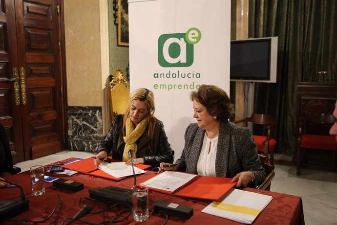 El Ayuntamiento de Sevilla firma convenio con Andalucia Emprende