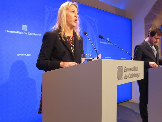 La portaveu del Govern N.Munté                          
