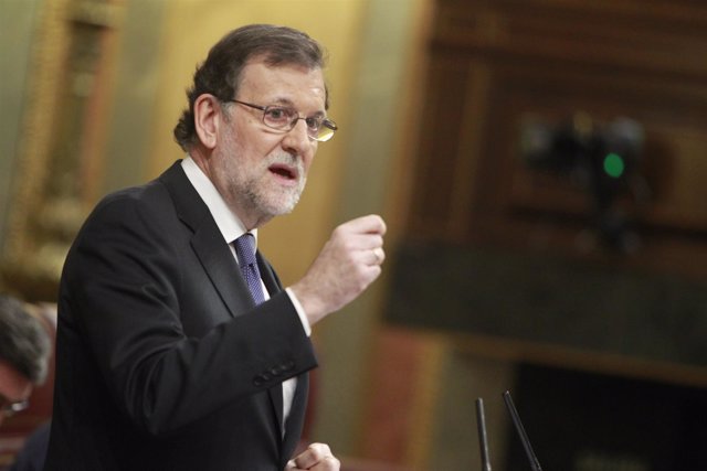Mariano Rajoy en el Pleno del Congreso