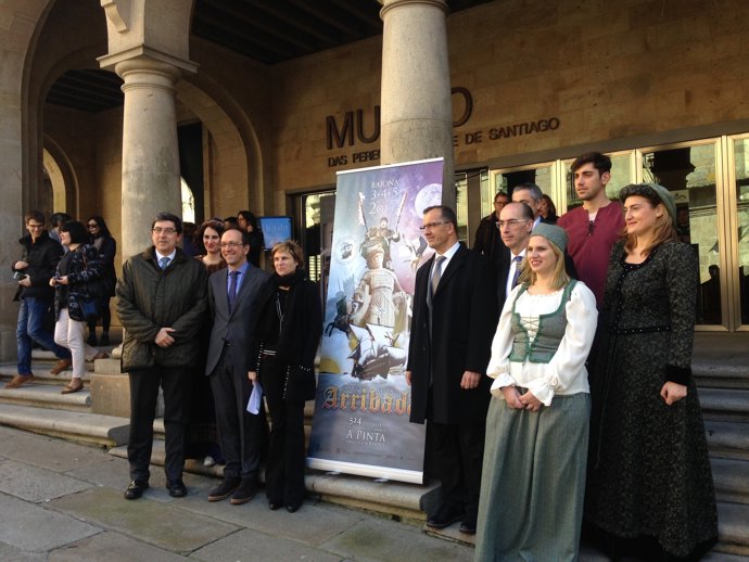 Presentación de la Arribada en Santiago 