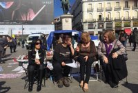 UGT y CCOO reclaman un pacto de estado contra la violencia machista y apoyan a las 8 mujeres en huelga de hambre en Sol