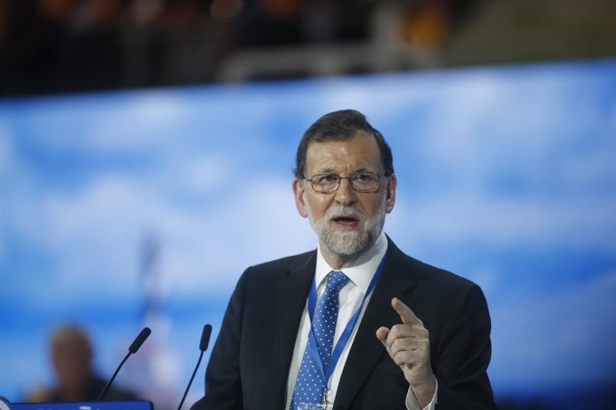 Mariano Rajoy en el Congreso del PP