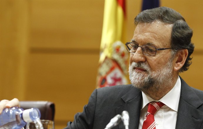 Rajoy presideix el Grup del PP en el Senat