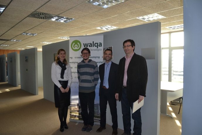 El emprendedor desarrollará su idea en Walqa