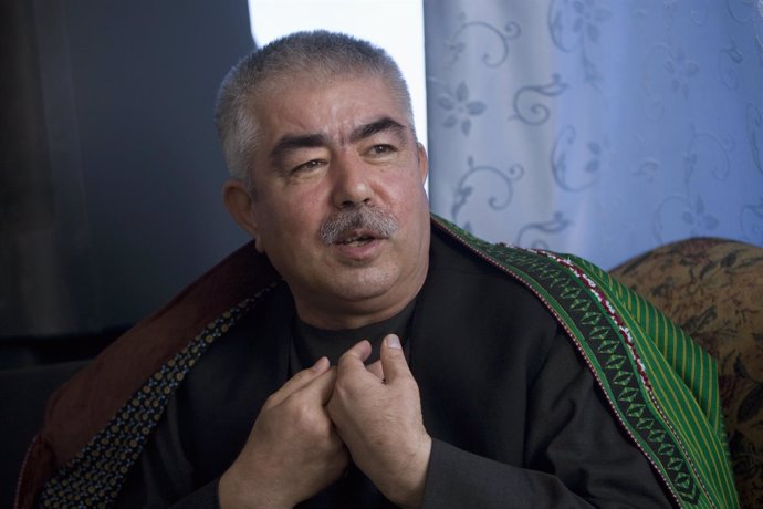 El vicepresidente primero de Afganistán, Abdul Rashim Dostum