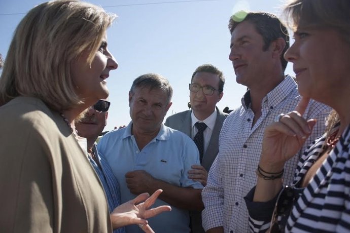 La ministra d'Ocupació, Fátima Báñez, i Cristóbal Picón.