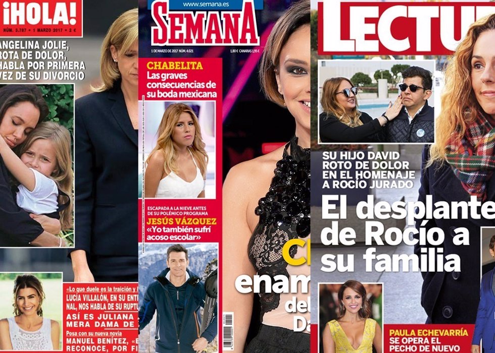 Portadas de las revistas