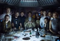 Alien: Covenant, foto de familia... con James Franco