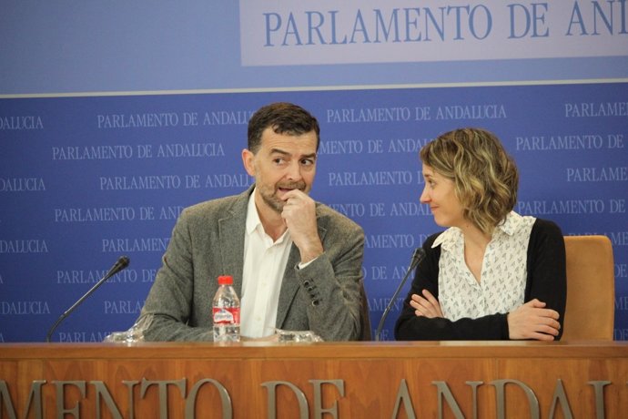 Antonio Maíllo y Marina Albiol