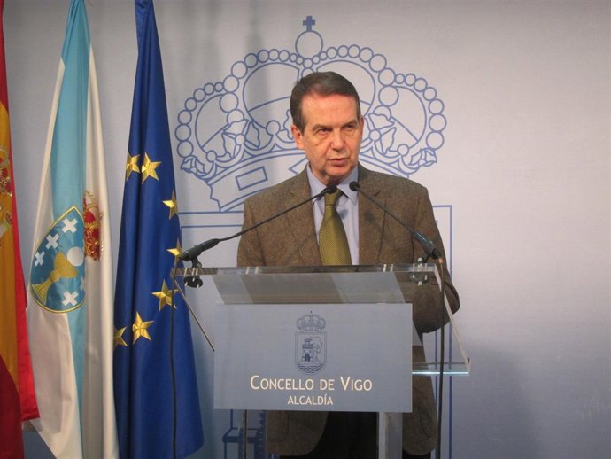 El alcalde de Vigo, Abel Caballero.                               