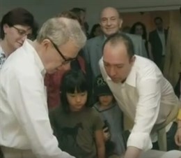 Woody Allen y Natalio Grueso