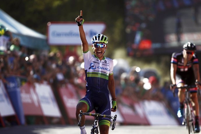 Esteban Chaves, ciclista colombiano del Orica GreenEdge