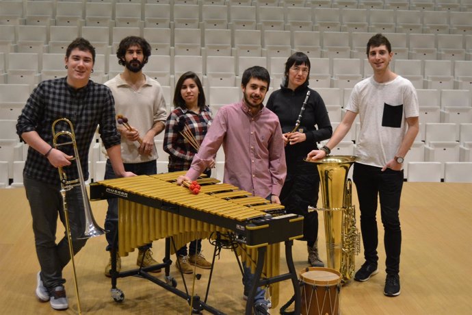 Los protagonistas del concierto