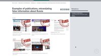 Rusia crea un apartado para denunciar "noticias falsas" en la web de su Ministerio de Exteriores