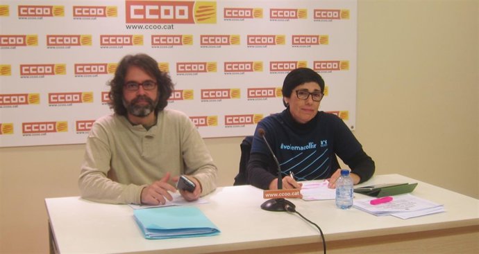 M.Pulido y D.Vique, CC.OO