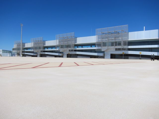 Aeropuerto de Corvera desde el exterior