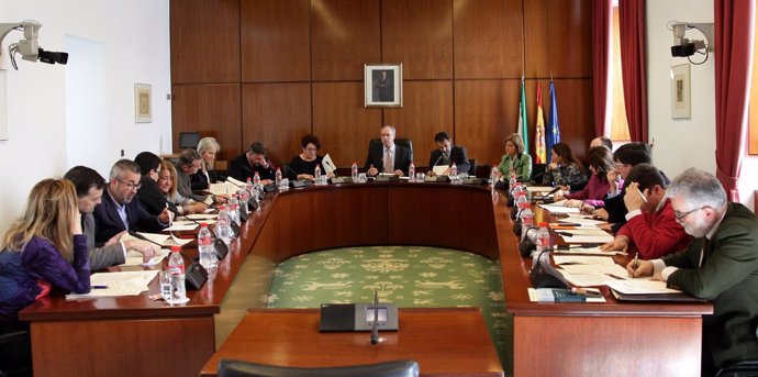 Reunión de la Junta de Portavoces del Parlamento andaluz