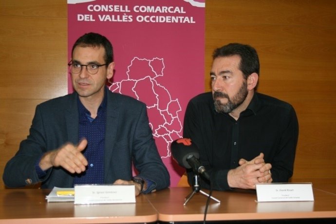 Els presidents del Consell Comarcal del Vallès Occidental i Oriental