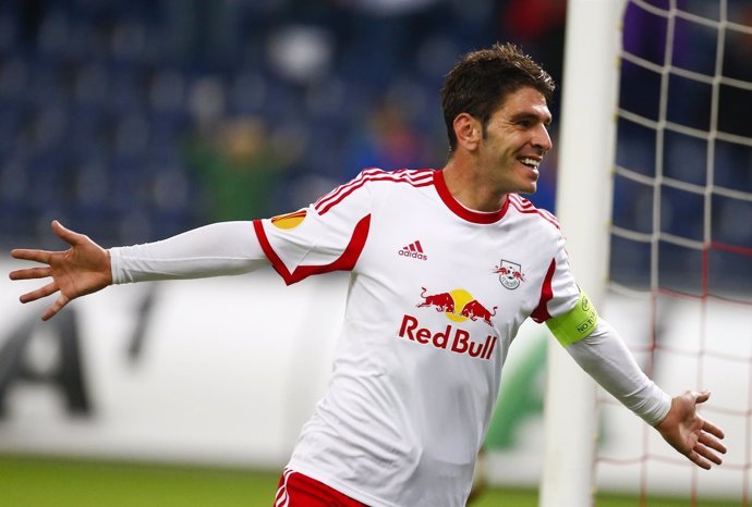 Jonathan Soriano, jugador del Red Bull Salzburg