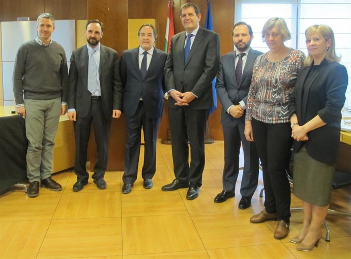 Reunión consejeros de Medio Ambiente de La Rioja y Madrid
