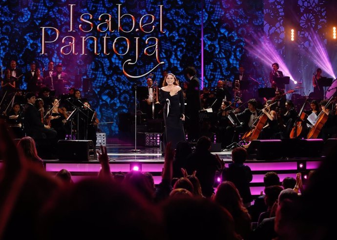 Isabel Pantoja revoluciona el escenario de Chile./ Foto cedida por Universal