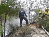 Efectivos del Infomur evitan un incendio forestal en la umbría de la Sierra del Puerto de Calasparra