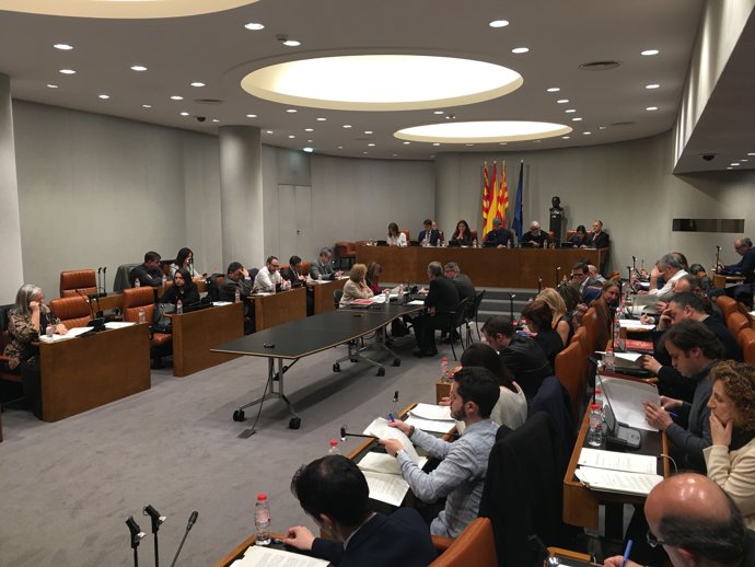 Ple de la Diputació de Barcelona