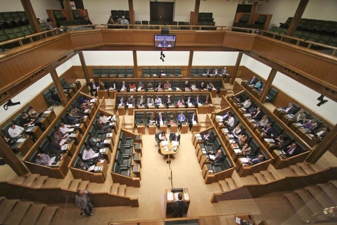 Pleno del Parlamento vasco